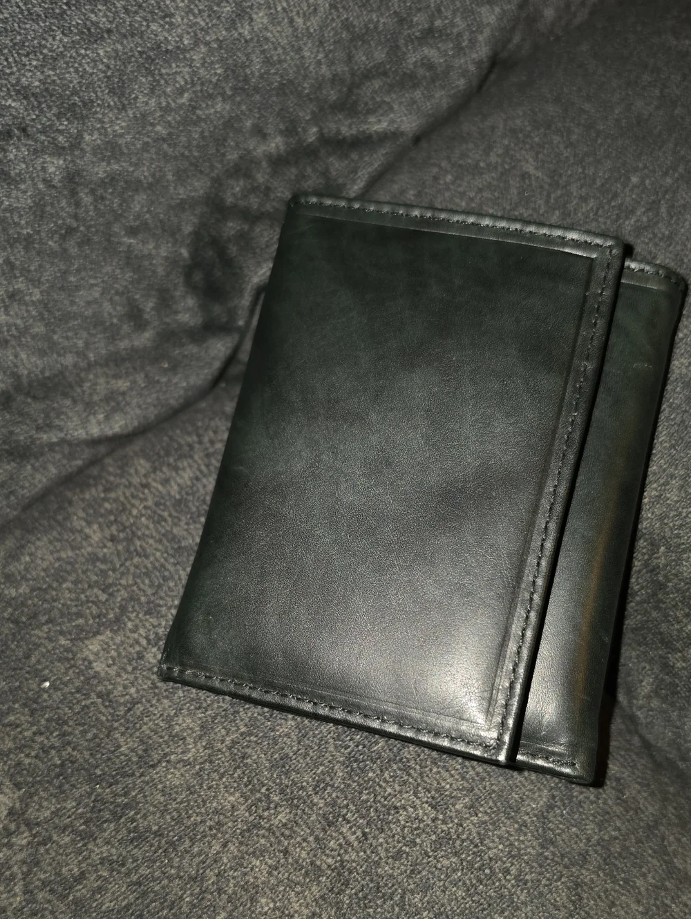 Stafford Mens Tri Fold Wallet. Nwots, Black!